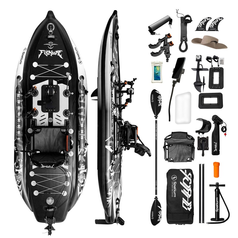 Fishing Kayak Pedal Drive - Spatium Deniz Suyu Korozyonuna Dayanıklı Drop