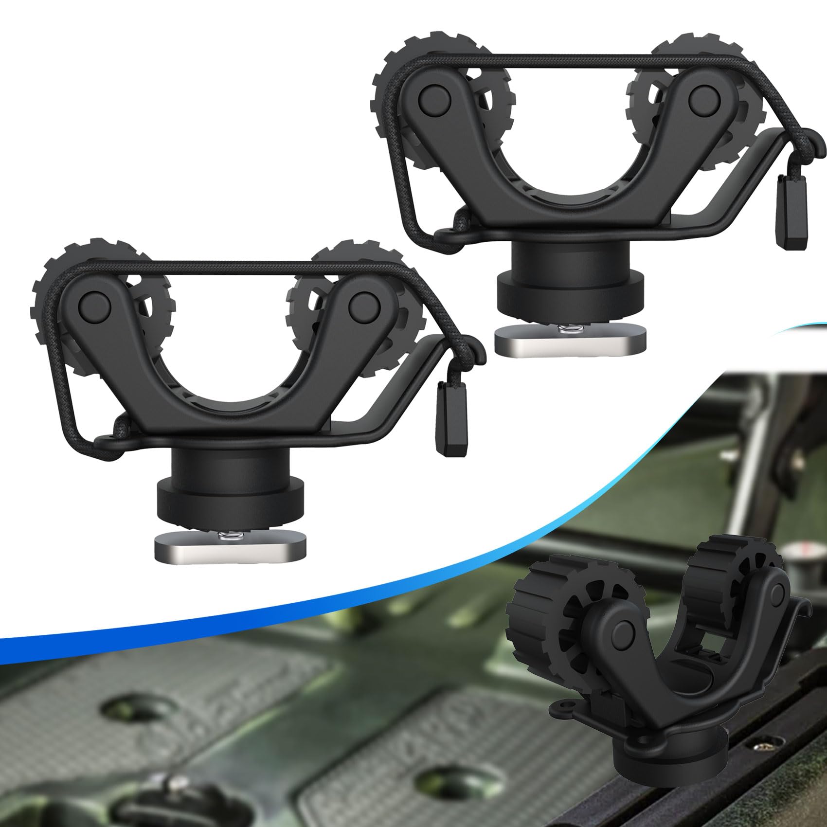 Fishing Kayak Anchor - Standart Kürekleri Tutmak İçin Kayak Raylı