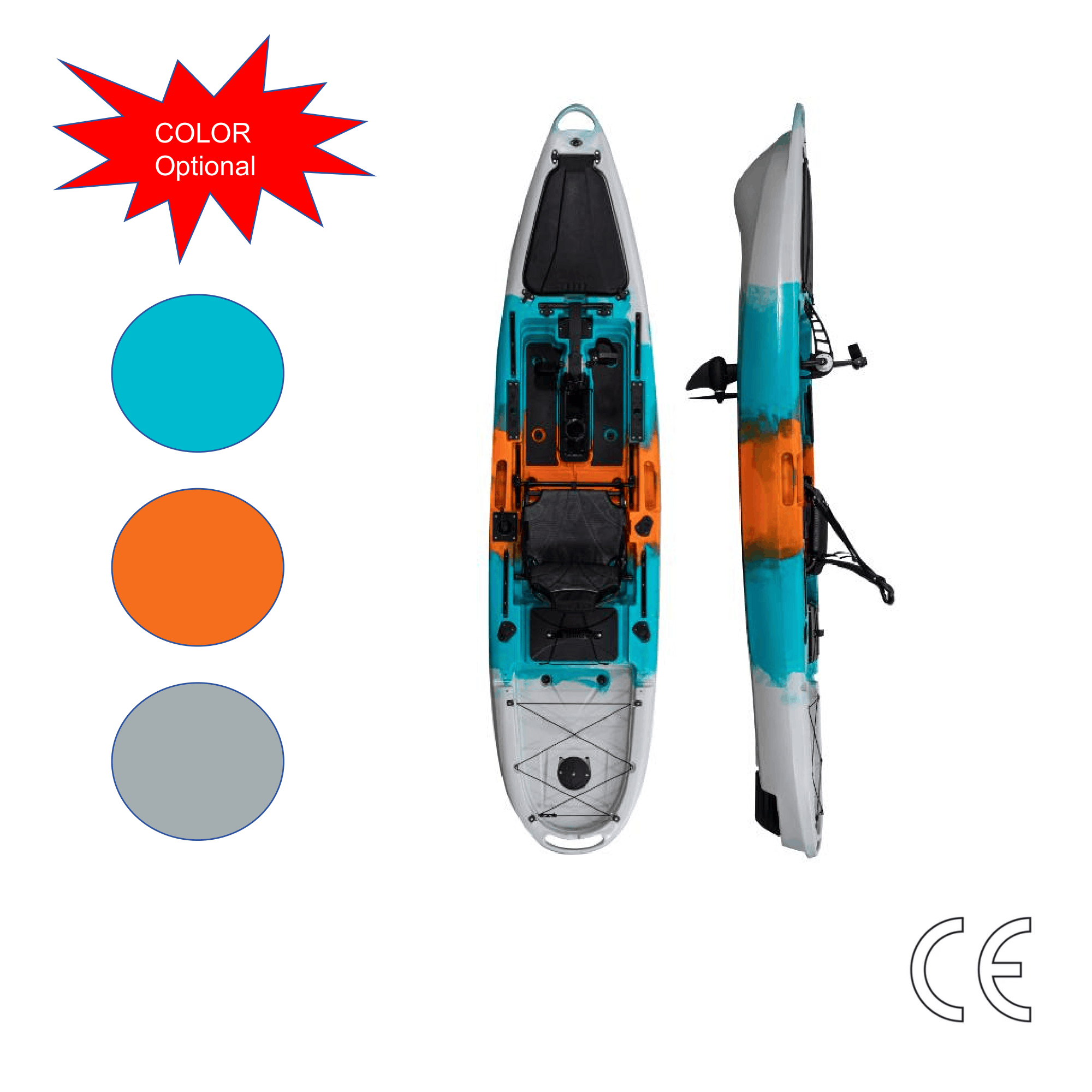 Mirage Propel 12ft PRO Tek Kiş - Fishing Kayak Pedal Drive incelemesi ve fiyatı
