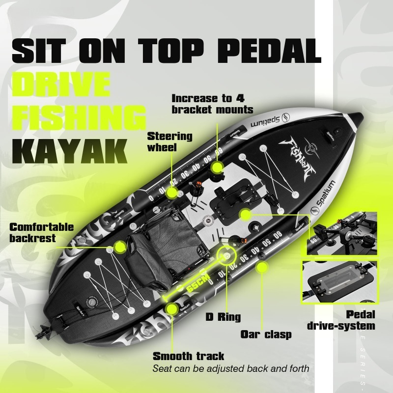 Spatium Deniz Suyu Korozyonuna - Fishing Kayak Pedal Drive incelemesi ve fiyatı
