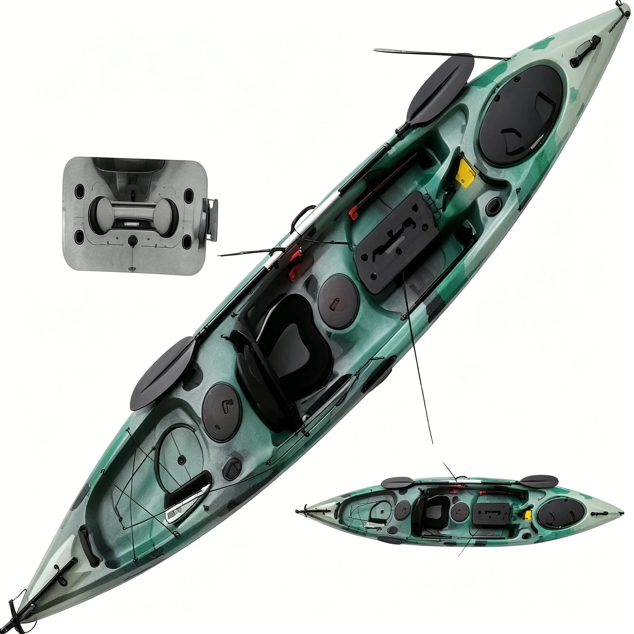 Tek Kişilik, Polietilen Malzem - Fishing Kayak Pedal Drive incelemesi ve fiyatı
